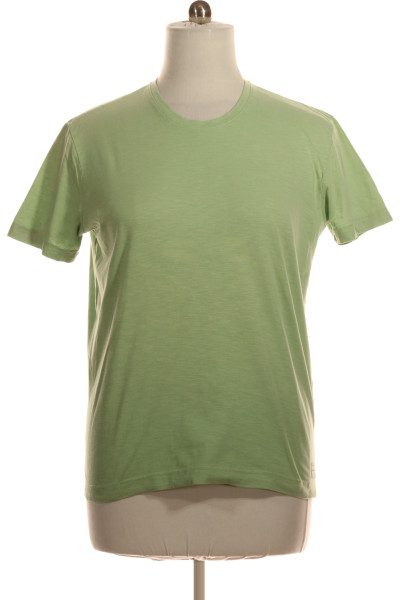 Jednoduché Pánské Tričko Zelené TOM TAILOR Vel. L