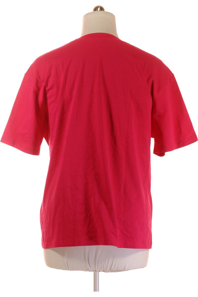 Jednoduché Pánské Tričko Růžové MC NEAL Vel. XL