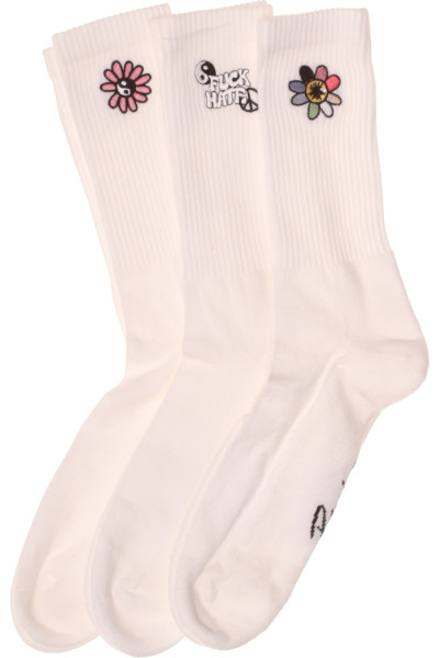  Ponožky Bílé KARL KANI Vel. 43-46