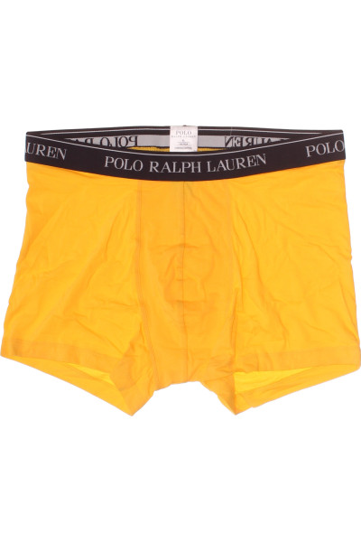 Pánské Prádlo Žluté Ralph Lauren Outlet Vel. XL