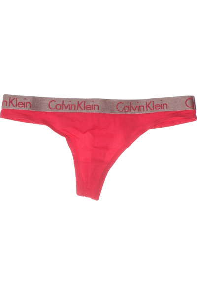 Dámské Kalhotky Růžové Calvin Klein Vel. XS