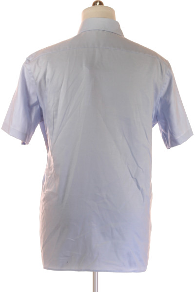Pánská Košile Jednobarevná Modrá OLYMP