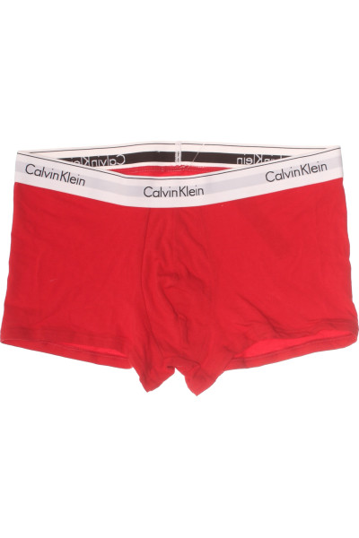 Pánské Spodní Prádlo Červené Calvin Klein Outlet Vel. L