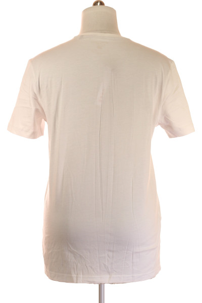 Jednoduché Pánské Tričko Bílé Christian Berg Vel. XL