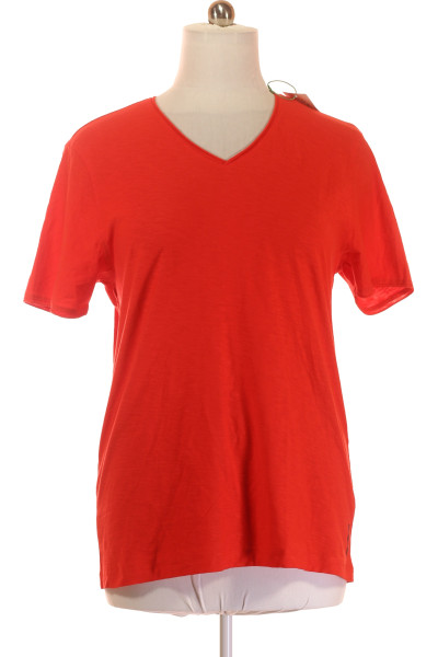 Jednoduché Pánské Tričko Červené MC NEAL Vel. XL