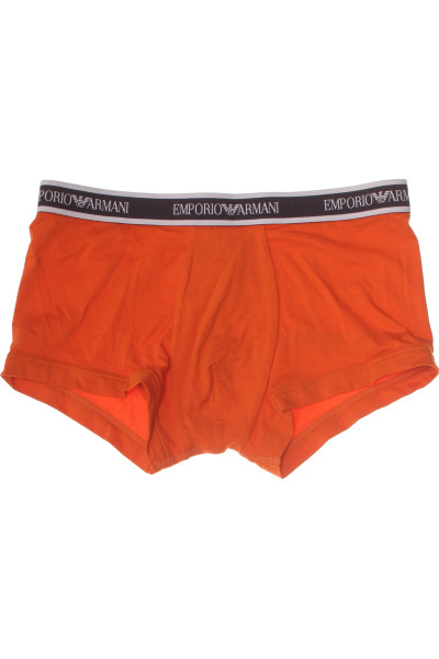 Pánské Spodní Prádlo Bavlněné Oranžové ARMANI