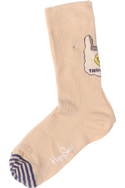  Ponožky Béžové Happy Socks