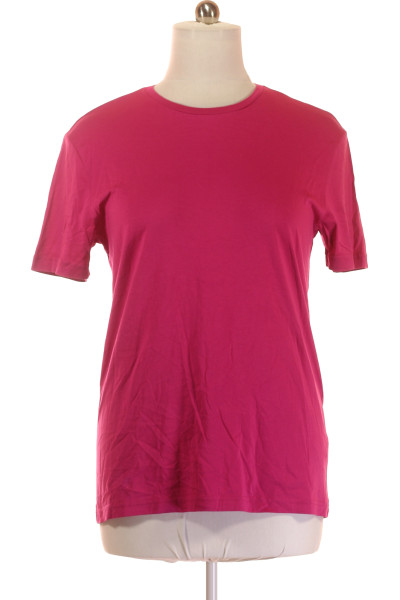 Jednoduché Pánské Tričko Růžové Christian Berg Vel. XL