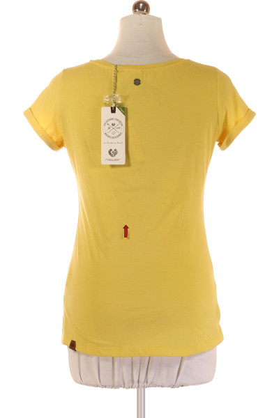Jednoduché Dámské Tričko Žluté Ragwear Vel.  M