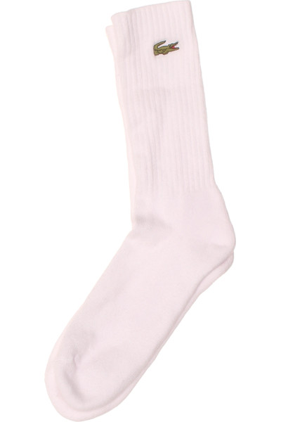  Ponožky Chybí štítek Bílé LACOSTE Outlet