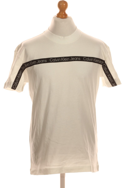 Pánské Tričko Bílé Calvin Klein Vel. XL