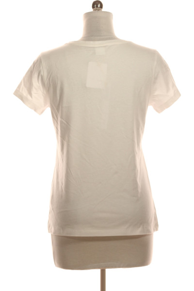 Jednoduché Dámské Tričko Bílé