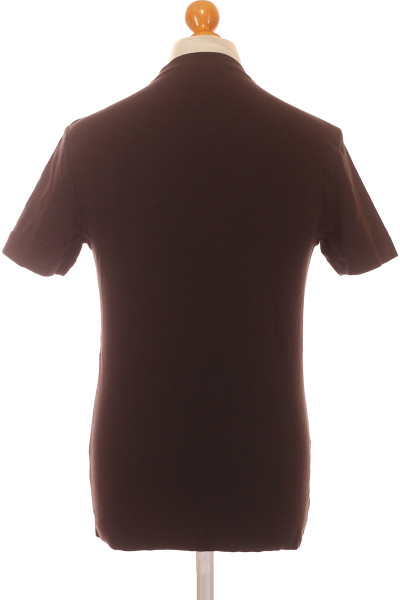 Jednoduché Pánské Tričko Černé Calvin Klein Vel. S