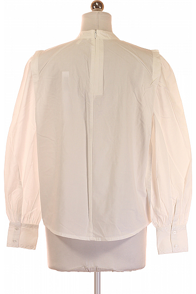 Vzorovaná  Halenka Bílá Second hand Vel. 36 | Unimoda | obrázek 3