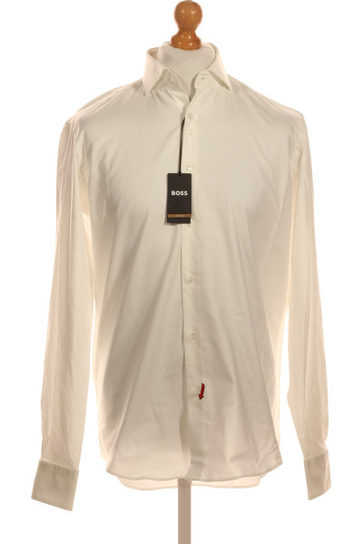Pánská Košile Bílá Hugo Boss Vel. 39