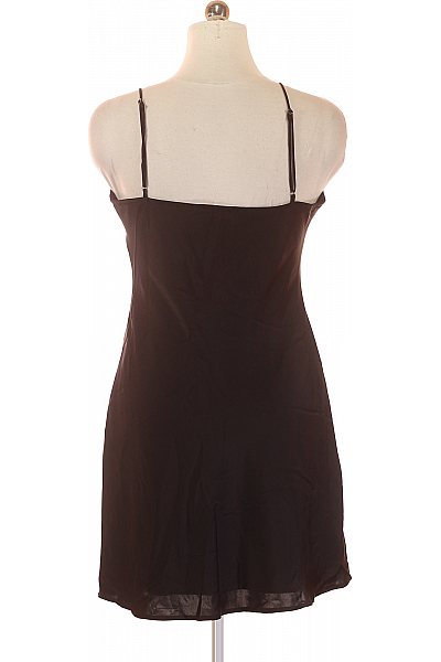  Šaty s Ramínky Černé REVIEW Vel.  XL