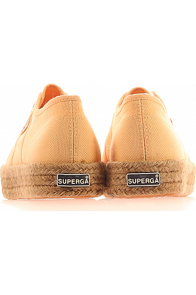 Dámské Espadrilky Oranžové Superga Outlet Vel. 39