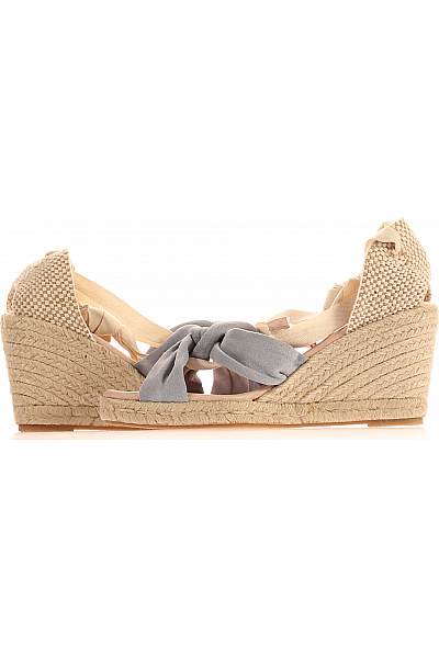 Dámské Espadrilky Modré Outlet Vel. 39