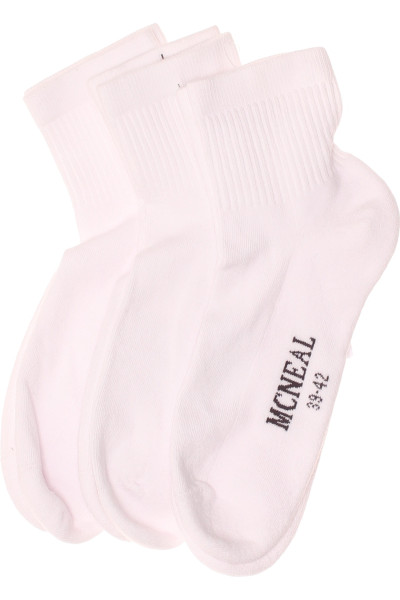 Ponožky Bílé MC NEAL Vel. 39-42
