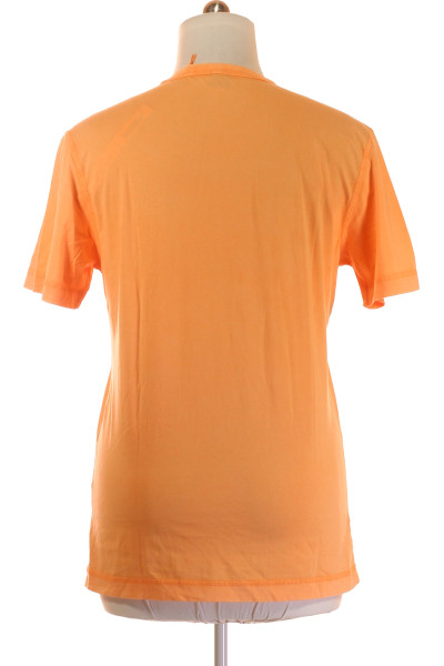 Pánské Tričko Oranžové Hugo Boss Vel. XL