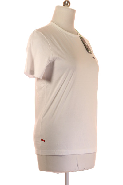 Jednoduché Pánské Tričko Bílé Hugo Boss Second hand Vel. L