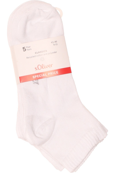  Ponožky Chybí štítek Bílé S.OLIVER