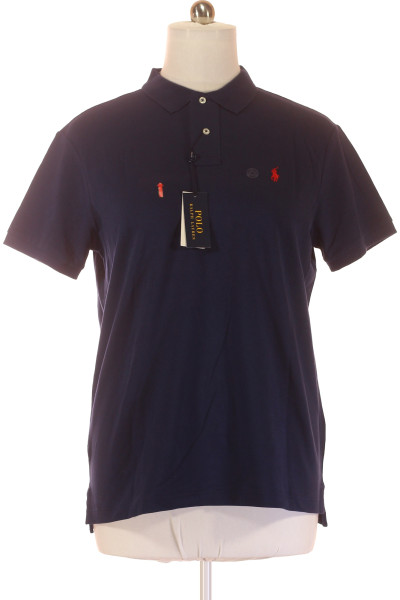 Pánské Tričko S Límečkem Modré POLO CLUB Royal Berkshire Vel. XL