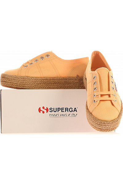 Dětské Boty Oranžové Superga Vel. 35