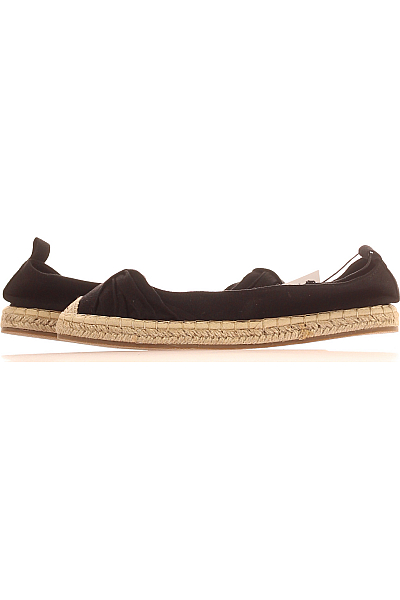 Dámské Espadrilky Látkové Černé  Outlet