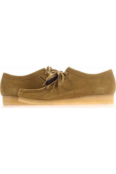 Dámské Polobotky Kožené Zelené Vel.  44 | Clarks | obrázek 5