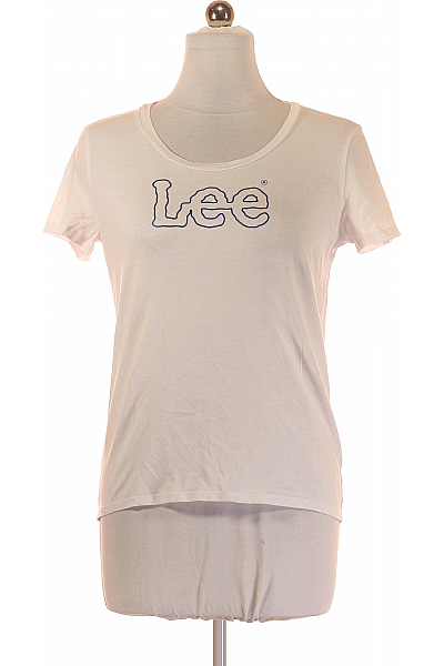 Dámské Tričko Bílé Lee  Vel. L