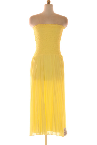 Šaty Žluté Asos Vel.  34