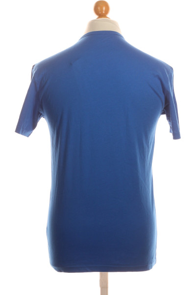 Jednoduché Pánské Tričko Modré ARMANI Outlet Vel. M