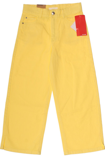 Dívčí Kalhoty Žlutá KIABI Outlet