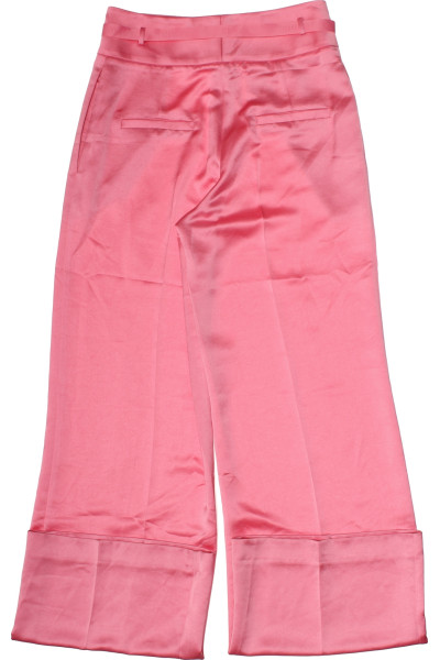 Dámské Kalhoty s Vysokým Sedem Růžové Hugo Boss Vel.  36