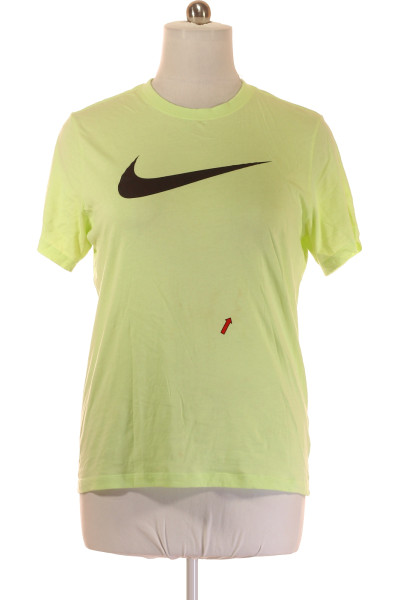 Sportovní Pánské Tričko Zelené Nike Vel. L