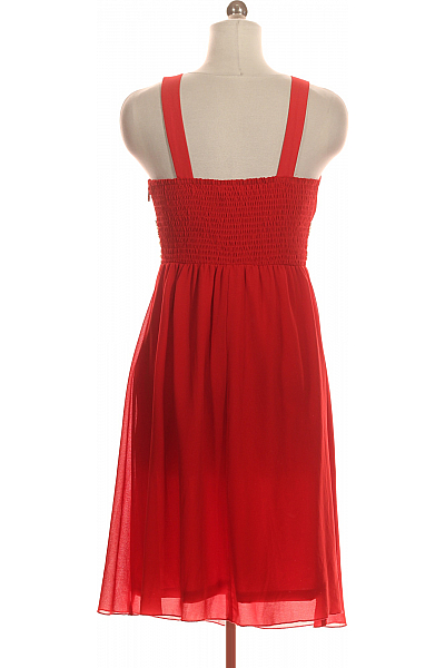  Šaty s Ozdobami Červené CHARM'S Paris Vel. M