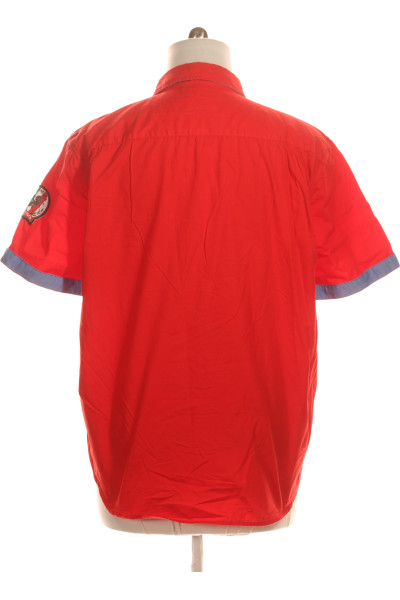 Pánská Košile Červená BONPRIX Vel. 43/44
