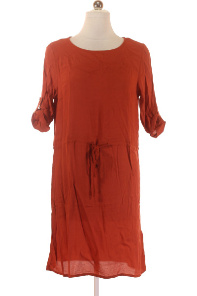 Šaty Oranžové Vel. 40