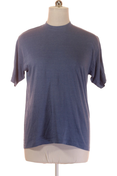 Jednoduché Pánské Tričko Modré Vel.  XL
