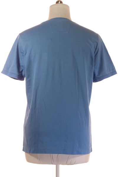 Jednoduché Pánské Tričko Modré OLYMP Vel.  L