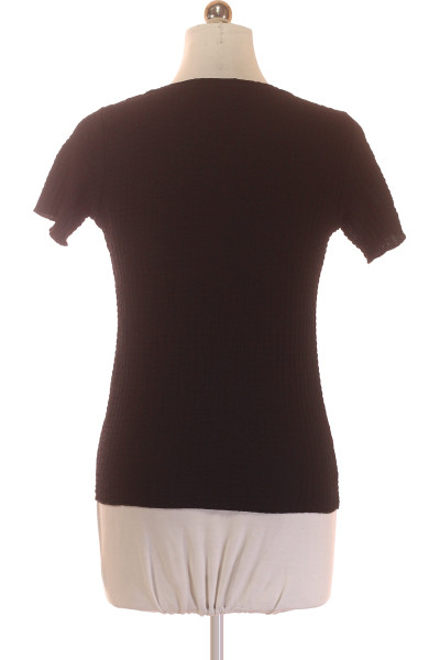 Jednoduché Dámské Tričko Černé Gina Vel.  M