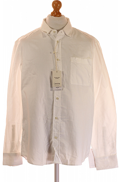 Pánská Košile Bílá Vel.  XL