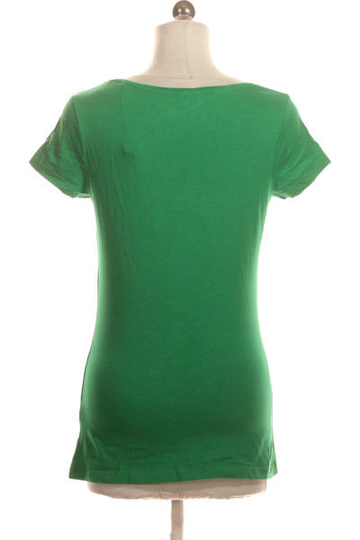 Jednoduché Dámské Tričko Zelené