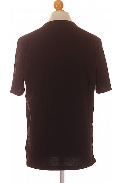 Jednoduché Pánské Tričko Černé Hugo Boss Vel. XL