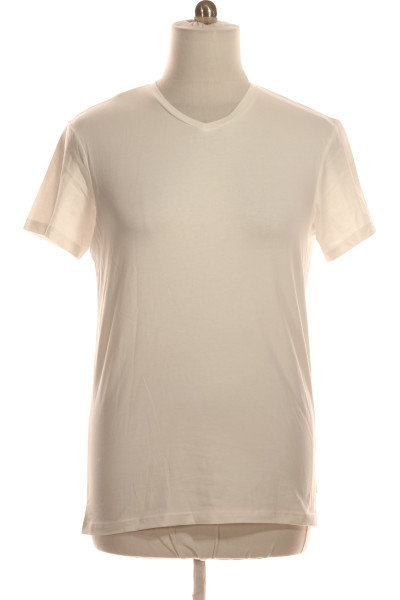 Jednoduché Dámské Tričko Bílé S.OLIVER Vel.  L