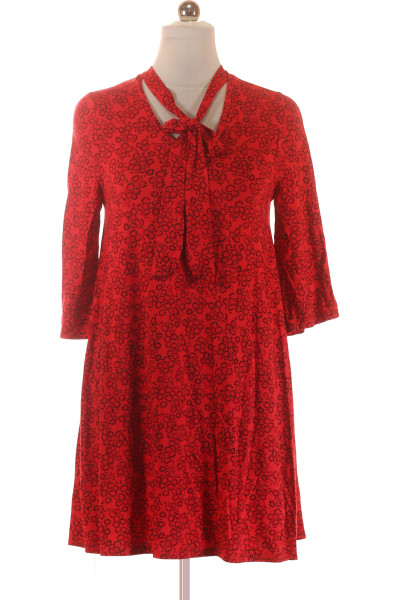 Šaty Červené Second Hand Vel. 40