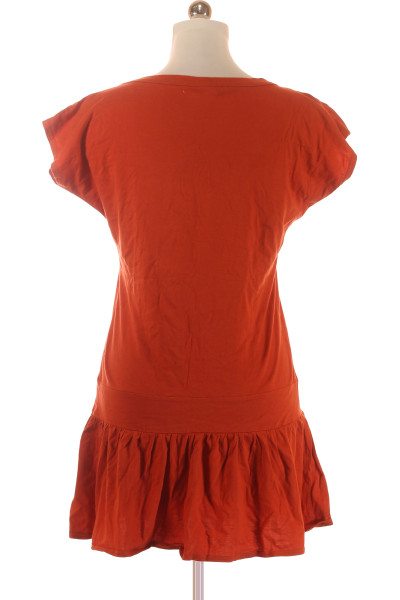 Tričkové  Šaty Oranžové Next