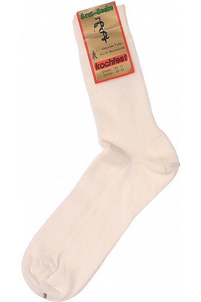  Ponožky Bílé Second Hand Vel. 39/42