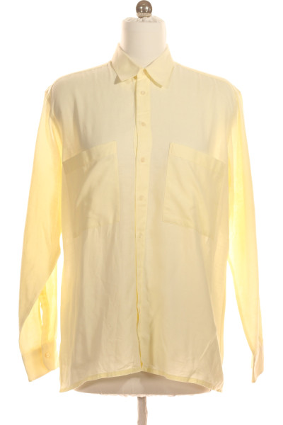 Pánská Košile Žlutá Vel. 42